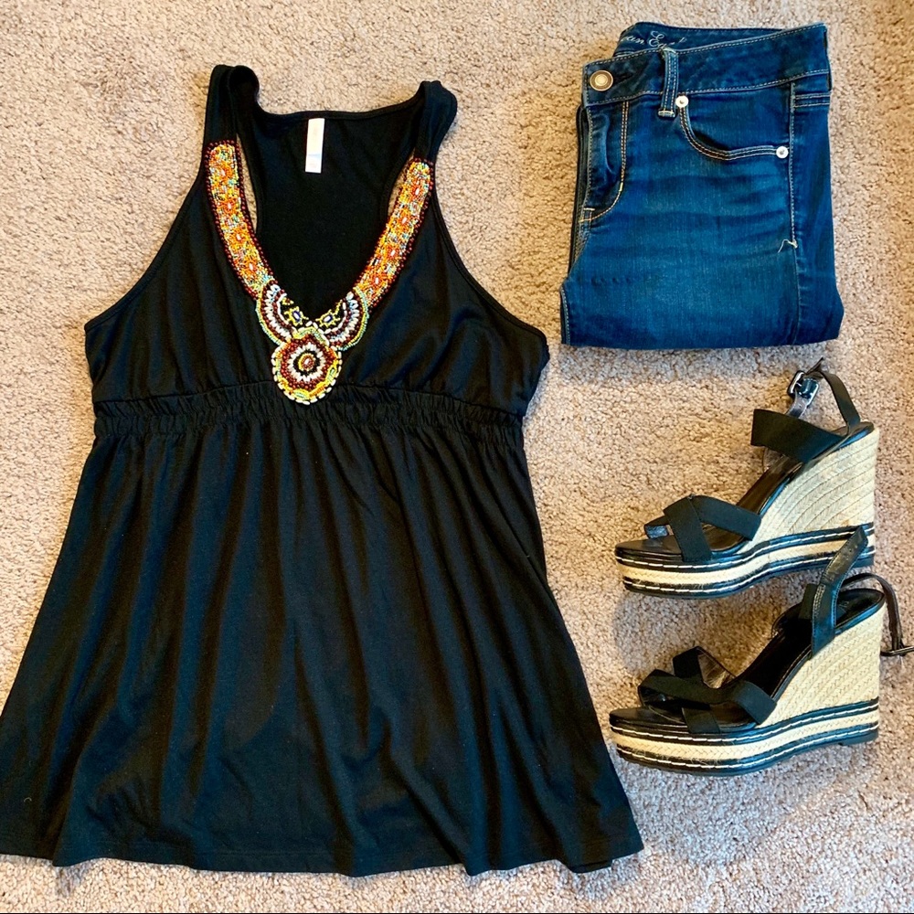 Beaded top - Picture 1 of 3
